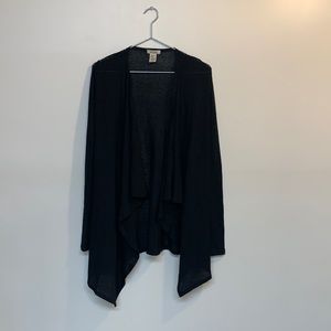 Mudd long sleeve cardigan black size M